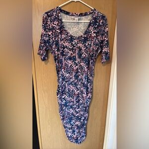 Motherhood Maternity Bodycon Dress- Medium